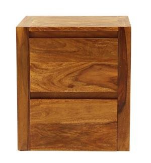 Massiver Nachttisch aus Palisanderholz 45x50x40