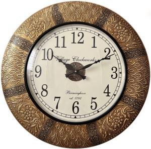 Indische Holzuhren Ø 45 cm