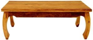 Design-Esstisch aus Palisanderholz 110x60x40