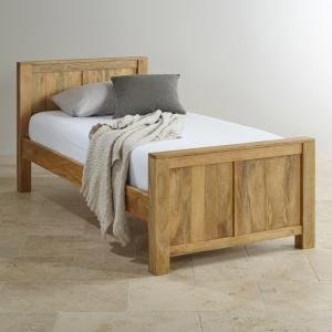 Bett aus massivem Mangoholz 90x200