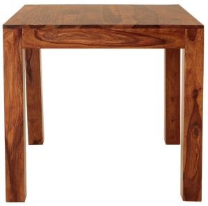 Kleiner Esstisch aus massivem Palisander 80x80x76