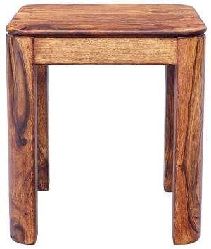Beistelltisch Tina 40x45x40 aus indischem Palisander-Massivholz