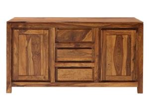 Massive Kommode aus Palisanderholz 160x45x90