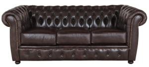 Dreisitzer Chesterfield Sofa