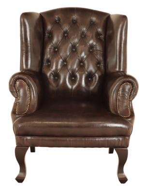 Sessel Brüssel aus echtem Rindsleder