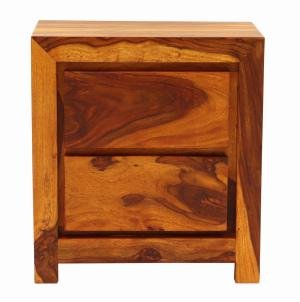 Massiver Nachttisch aus Palisanderholz 45x60x40