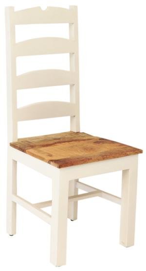 Massive Esszimmerstuhl aus Mangoholz