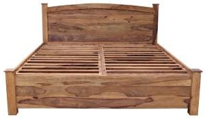 Massivholzbett 180x200 mit Stauraum