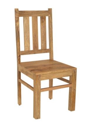 Essstuhl aus massivem Mangoholz