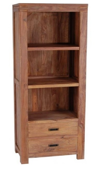 Masivní knihovna 65x45x180cm