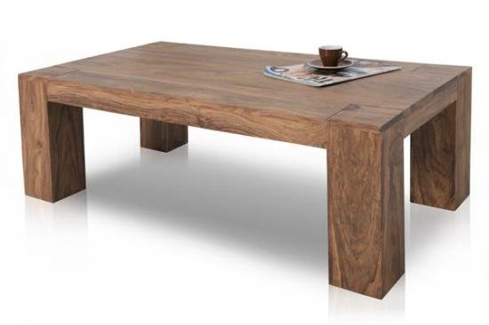 Masivní konferenční stolek 90x90x45