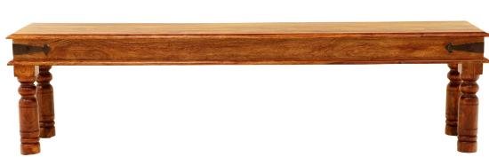 Lavice z masivu palisandr 175x40