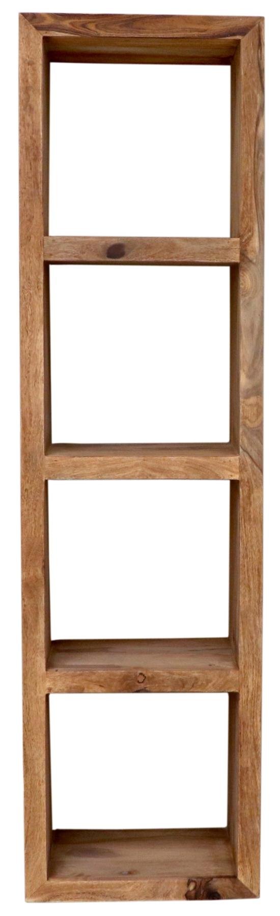 Dřevěná police do koupelny 50x35x185 z masivu palisandr