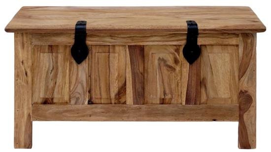 Truhla dřevěná 90x45x45 z indického masivu palisandr