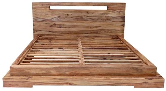 Postel z masivu 160x200 z dřeva palisandr