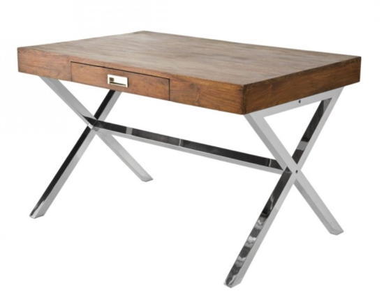 Psací / toaletní stůl z masivu 115x60x76