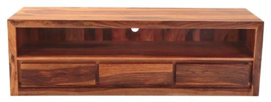 Dřevěný tv stolek z masivu palisandr 160x50x45