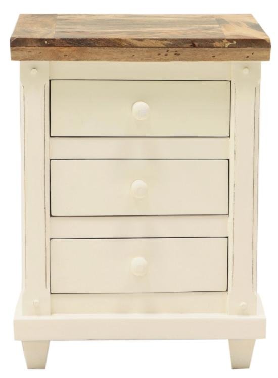 Noční stolek masiv	z dřeva mango 45x60x40