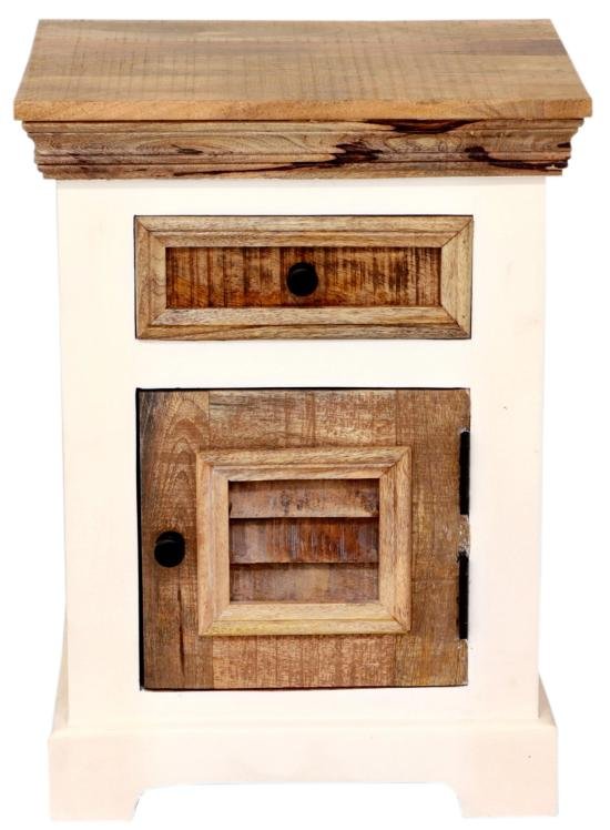 Noční stolek dřevo mango 45x60x40