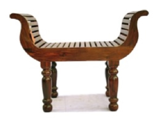 Masivní lavice 88x40x67cm