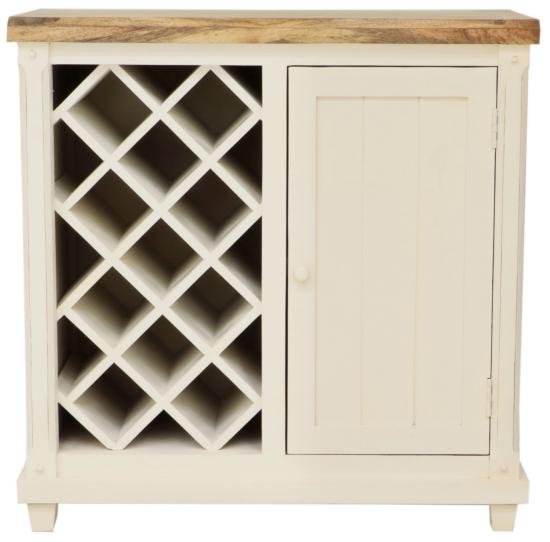 Barová skříň 90x90x45 z dřeva mango