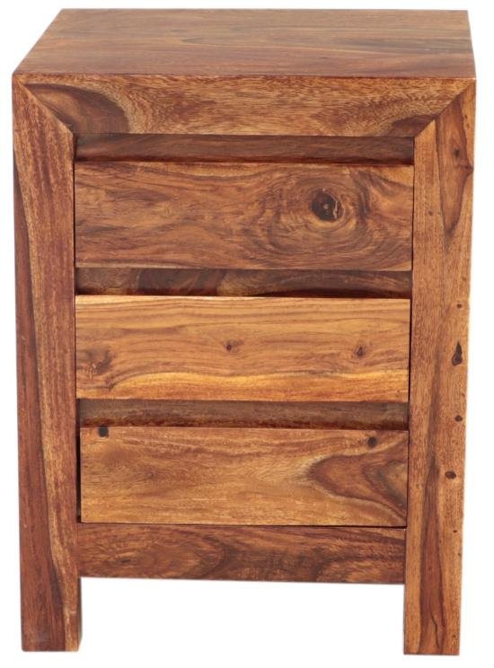 Dřevěný noční stolek  z masivu palisandr 45x60x40