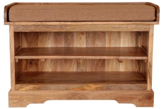 Botník masiv 90x60x40 z dřeva mango