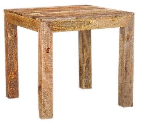 Jídelní stůl pro 2 až 4 osoby z dřeva mango 80x80