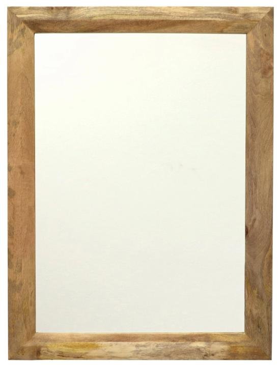 Zrcadlo 90x120 z mangového dřeva