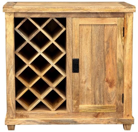 Barová skříň 90x90x45 z masivu mango