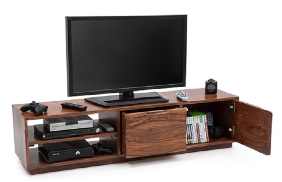 Masivní TV stolek 140x35x35