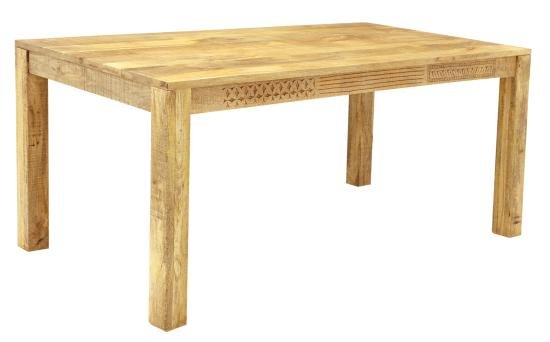 Rustikální jídelní stůl z masivu mango 175x90