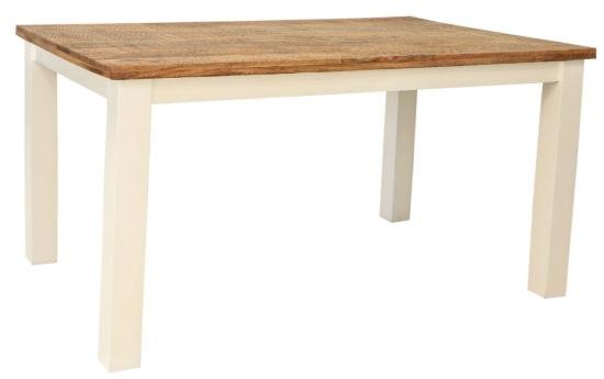 Rustikální jídelní stůl z masivu mango 200x90