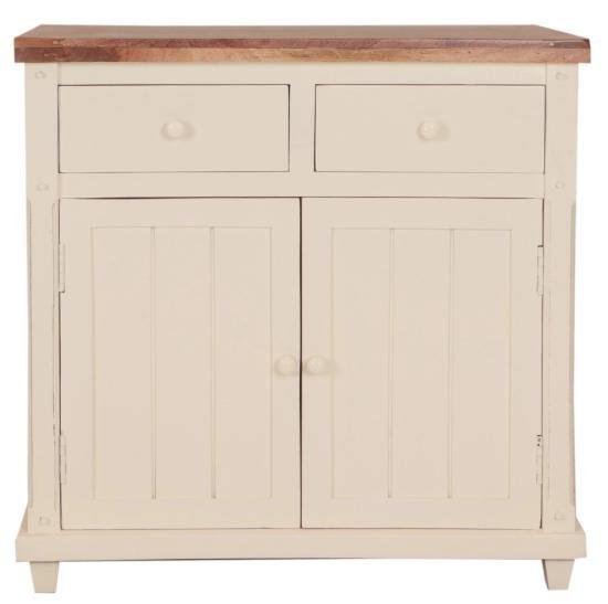 Komoda rustikální z dřeva mango 90x90x45