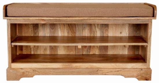 Botník z masivu 120x60x40 z dřeva mango