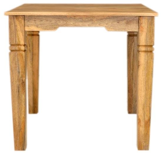 Dřevěný kuchyňský stůl  z masivu mango 80x80