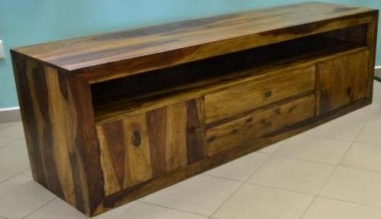 Masivní TV stolek 180x45x50