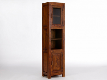 Masivní vitrína 45x35x190