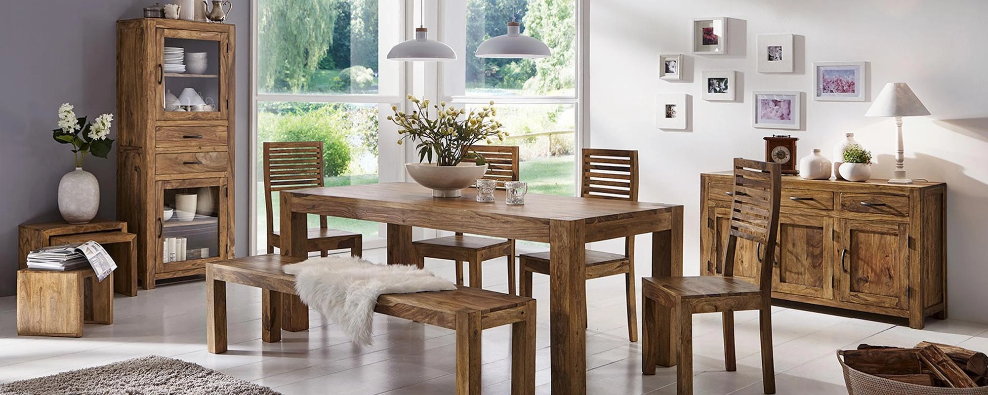 Rustikale Schönheit und Langlebigkeit: Massivmöbel für Ihr Zuhause