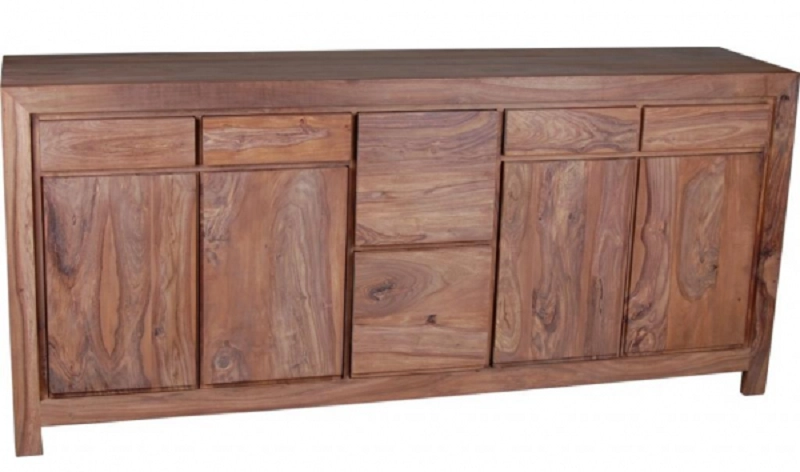 Rückkehr zur Natur: Vorstellung einer massiven indischen rustikalen Kommode