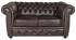 Chesterfield gauč dvoumístný