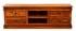 Rustikální tv stolek z masivního dřeva palisandr 160x55x45