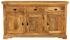 Komoda rustikální z masivu mango 160x90x45 