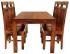 Jídelní set masiv pro 6 osob z masivu palisandr