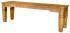 Lavice masiv z dřeva mango 140x40