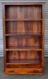 Luxusní knihovna 90x35x180 z masivu palisandr