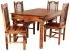 Jídelní set z masivu pro 4 osoby z palisandru