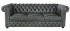 Pohovka trojmístná Chesterfield Greenfield z pravé hovězí kůže