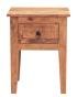 Rustikální noční stolek z dřeva palisandr 45x60x35