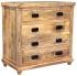 Šuplíková komoda z masivu mango 90x45x90